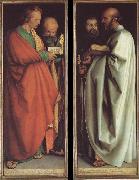 Albrecht Durer The four apostles painting